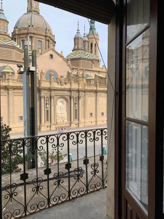 Ferienwohnung Vtz El Balcon A La Basilica V - Vistas Inmejorables A La Basilica Del Pilar! Saragossa Exterior foto